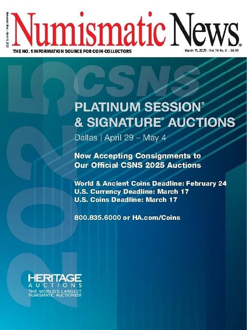 Title details for Numismatic News by Active Interest Media HoldCo, Inc. - Available